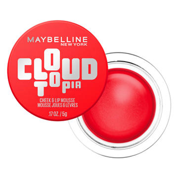 Maybelline Cloudtopia Cheek & Lip Mousse - Divine Crimson