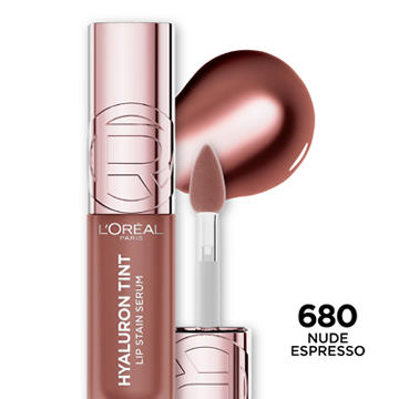 L'Oréal Hyaluron Tint Lip Stain Serum - Nude Espresso