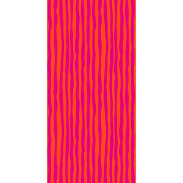 Destination Holiday Summer Beach Towel - Pink Stripes