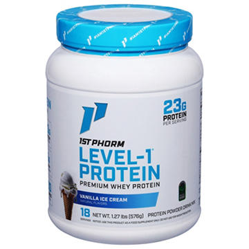 1St Phorm Level-1 Premium Whey Protein Vanilla Ice Cream