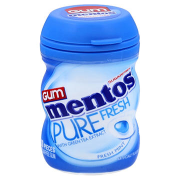Mentos Pure Fresh Freshmint Sugar Free Gum