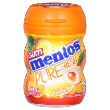 Mentos Pure Fresh Tropical Nano Gum