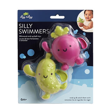 Itzy Ritzy Silly Swimmers Bath Toys