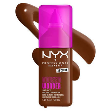 NYX Make 'Em Wonder 24 Hour True To Skin Foundation - Cocoa