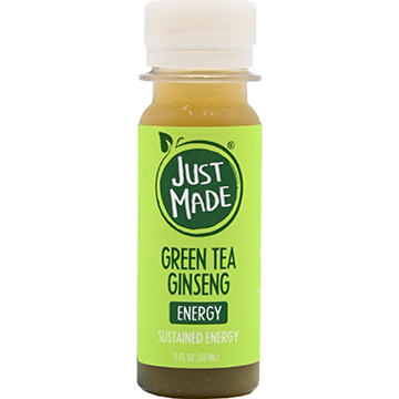 Just Made Energy Shot - Green Tea Ginseng