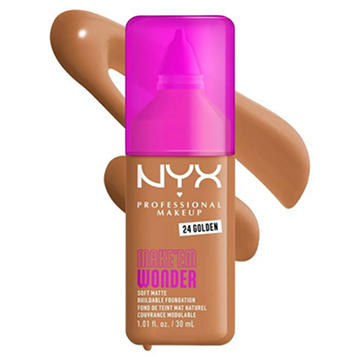 NYX Make 'Em Wonder 24 Hour True To Skin Foundation - Golden