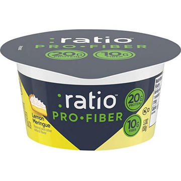 :ratio 20g Protein Pro Fiber Lemon Meringue Dairy Snack