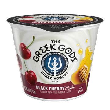 The Greek Gods Black Cherry with Honey Greek Yogurt