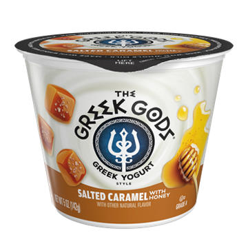 The Greek Gods Salted Caramel with Honey Greek Yogurt 