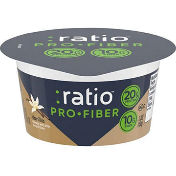 :ratio 20g Protein Pro Fiber Vanilla Dairy Snack