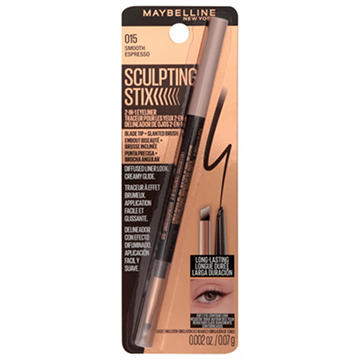 Maybelline Sculpting Stix 2 In 1 Eyeliner - Smooth Espresso