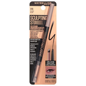 Maybelline Sculpting Stix 2 In 1 Eyeliner - Black Blur