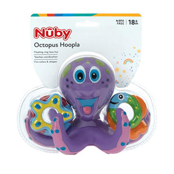 Nuby Octopus Hoopla Bath Toy