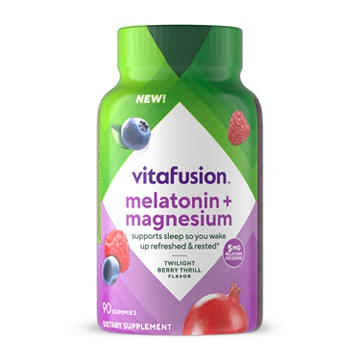Vitafusion Melatonin + Magnesium Gummies