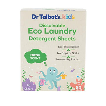 Dr. Talbot's Kids Laundry Detergent Sheets - Fresh Scent