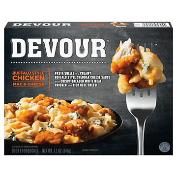 Devour Buffalo Style Chicken Mac & Cheese