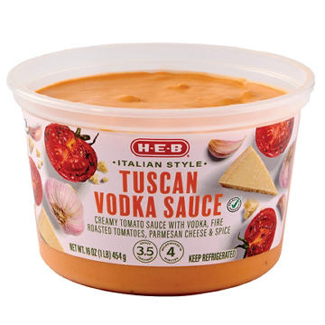 H-E-B Italian Style Tuscan Vodka Sauce