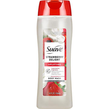 Suave Uplifting Body Wash - Strawberry Delight