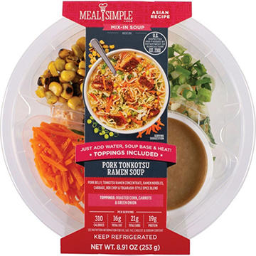 Meal Simple by H-E-B Pork Tonkotsu Mix-In Ramen Style Bowl