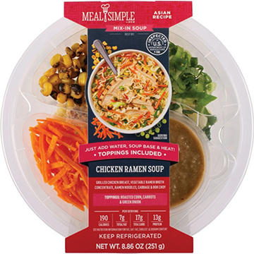 Meal Simple by H-E-B Chicken Mix-In Ramen Style Bowl