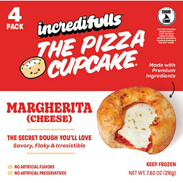 Incredifulls The Pizza Cupcake - Margherita Cheese
