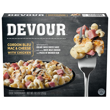 Devour Chicken Cordon Bleu Mac & Cheese