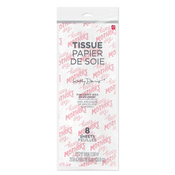 American Greetings Happy Mother's Day Pattern Mother's Day Gift Tissue Paper, 8 ct