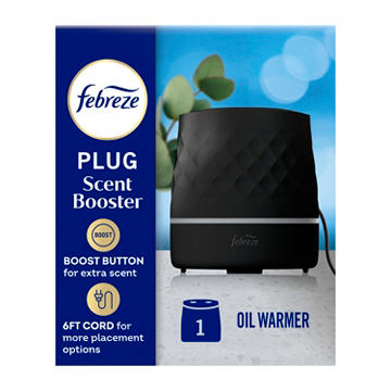 Febreze Plug Scent Booster Oil Warmer - Sleek Black