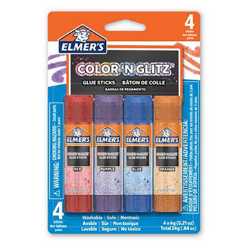 Elmer's Color 'N Glitz Glue Sticks