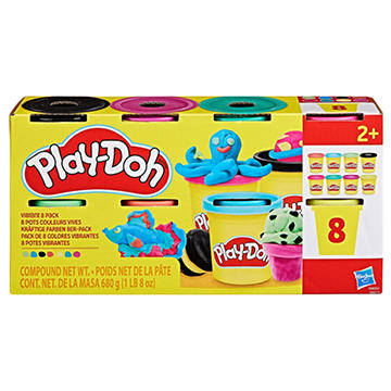 Play-Doh Vibrant 8 pk Modeling Compound
