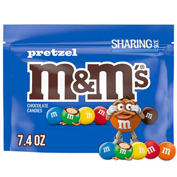 M&M'S Pretzel Milk Chocolate Candy - Sharing Size