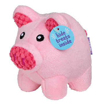 Woof & Whiskers Piggy Bank Dog Toy