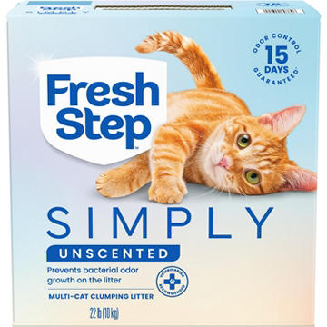 Fresh Step Simply Multi-Cat Clumping Litter - Unscented