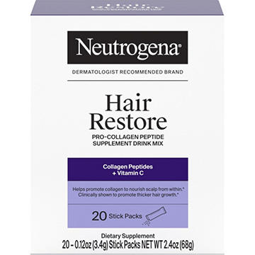 Neutrogena Hair Restore Pro Collagen Peptide Drink Mix