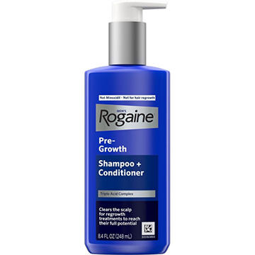Rogaine Men's Pre-Growth Scalp Cleansing 2-in-1 Shampoo & Conditioner
