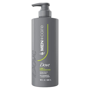 Dove Men+Care Shampoo Lime & Cedar