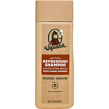 Dr. Squatch Men's Natural Refreshing Shampoo - Wood Barrel Bourbon
