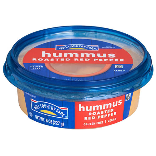 Hill Country Fare Red Pepper Hummus, 8 oz