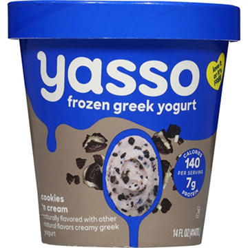 Yasso Frozen Greek Yogurt - Cookies 'n Cream