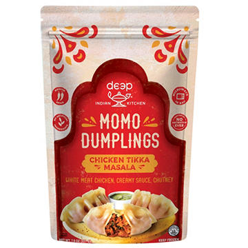 Deep Indian Kitchen Chicken Tikka Masala Momo Dumplings