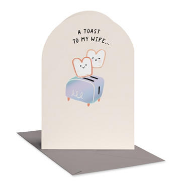 American Greetings Mother's Day Card for Wife - My Butter Half