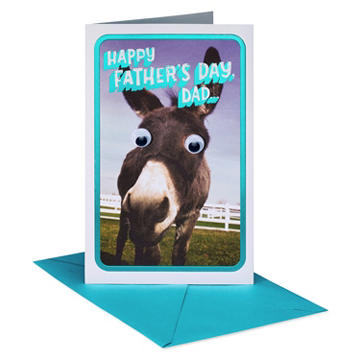 American Greetings Father's Day Card for Dad (Funny Donkey)