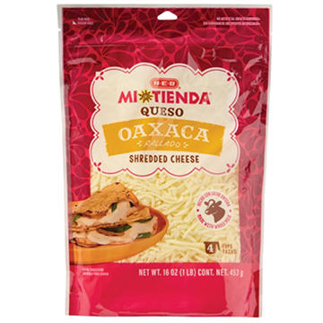 H-E-B Mi Tienda Queso Oaxaca Whole Milk Shredded Cheese