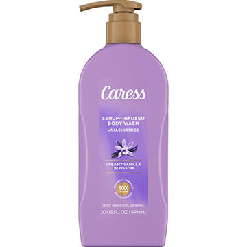 Caress Serum Infused Body Wash Creamy with Niacinamide - Vanilla Blossom