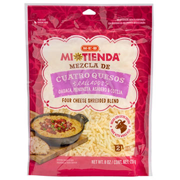 Mi Tienda Cuatro Quesos Rallados Shredded Cheese