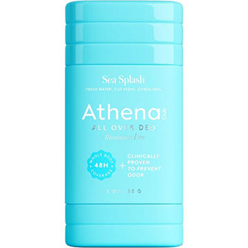 Athena Club Aluminum Free All Over Body Deodorant Solid - Sea Splash