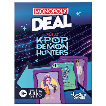 Monopoly Deal: K-Pop Demon Hunters Card Game