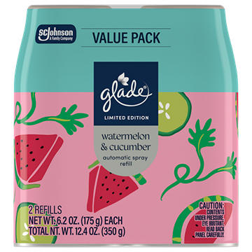 Glade Automatic Refill Spray Value Pack - Watermelon & Cucumber