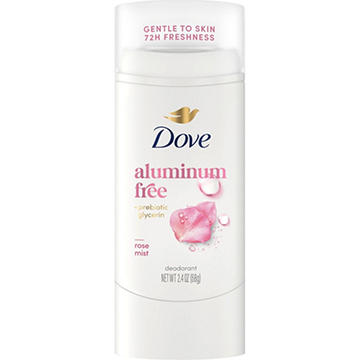 Dove Women Aluminum Free Deodorant Solid - Rose Mist