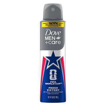 Dove Men+Care Limited Edition Fifa Antiperspirant Dry Spray Deodorant - Fresh Victory